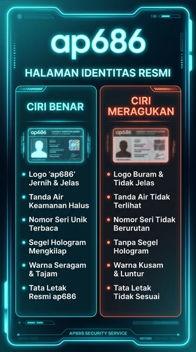 Tampilan kanal resmi ap686