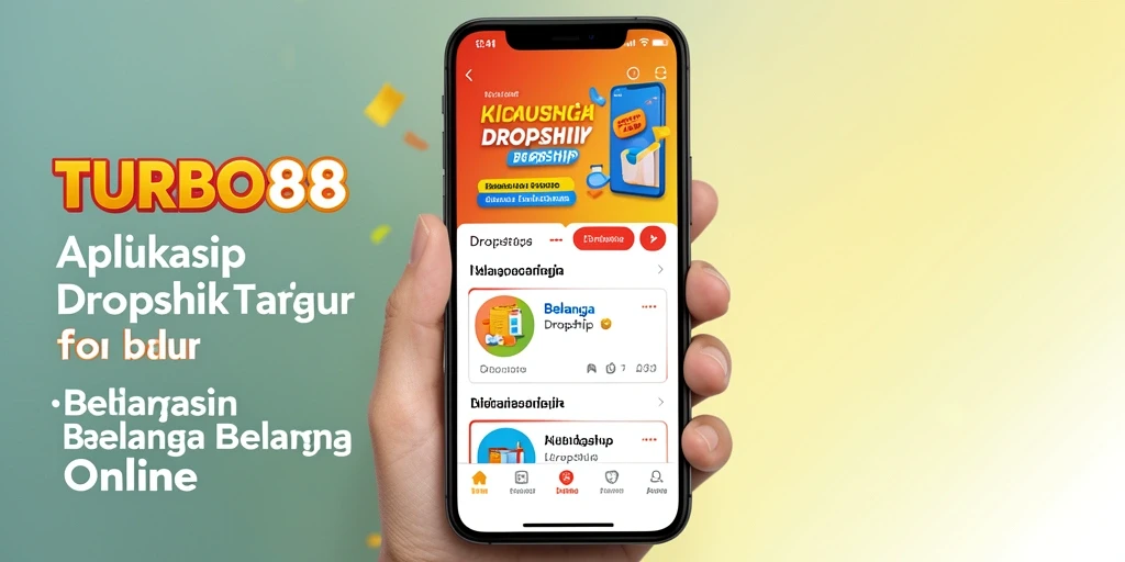Tampilan antarmuka pengguna TURBO88 yang intuitif untuk dropshipping.